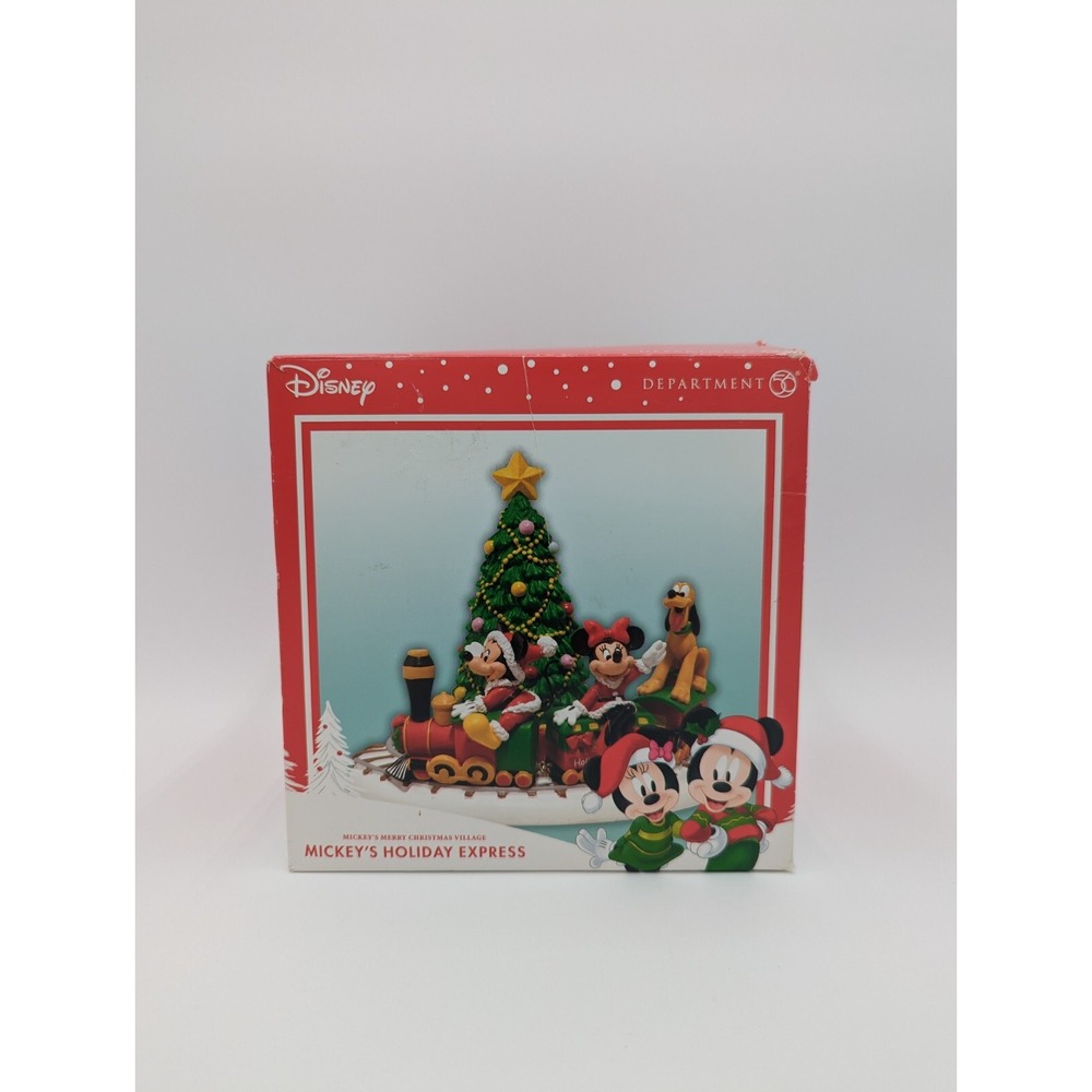 Department‎ 56 Disney Village Miniature Display Piece Mickey's Holiday Express - Picture 9 of 12